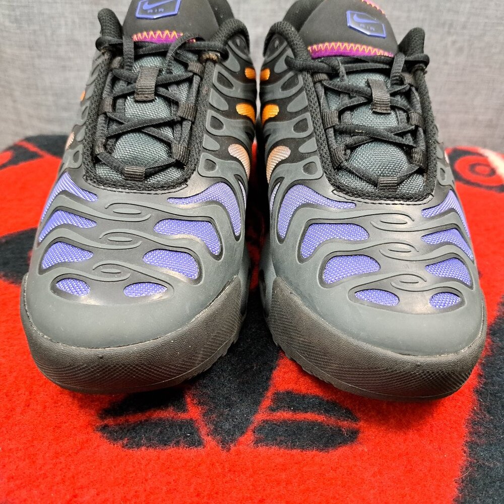 %Size 6.5 Youth Nike Air Max Tn Plus Drift Black Viotech Monarch  / A 29 - Picture 12 of 12